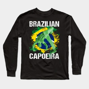 Brazilian Capoeira Dance Self-Defence Sports Long Sleeve T-Shirt
